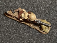 King & Country WW1 British Lewis Gunner