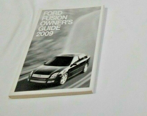 2009 FORD FUSION OWNER'S MANUAL 7/PC.SET & BLACK FORD ZIPPERED CASE - Picture 2 of 5