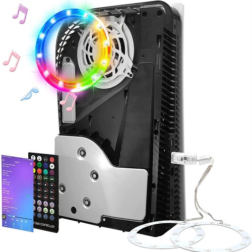 USB LED Strip Light Kit 5050 RGB 8 Colors Sync Music 400 Effects for PS5 Console - Picture 5 of 12