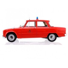 Alfa Romeo Giulia Super 1300 "Vigili del Fuoco" 1966 Rosso 1:18