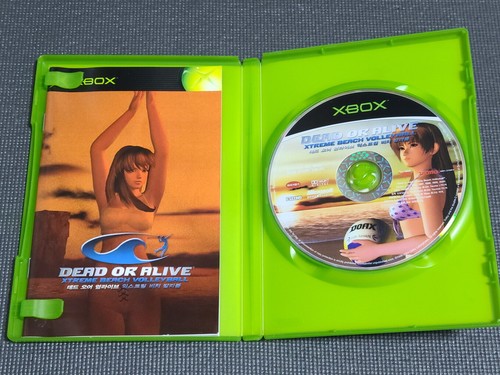 Microsoft XBOX Dead Or Alive Xtreme Beach Volleyball Retro Game Korea Ver for MS - Picture 4 of 5