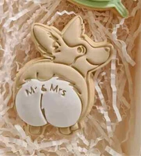 Custom Dog Set - Cookie cutter and embosser stamp set *FREE AUS POST*