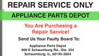 Repair Service- Wpw10317343 W10317343 Whirlpool KitchenAid Oven Control Board