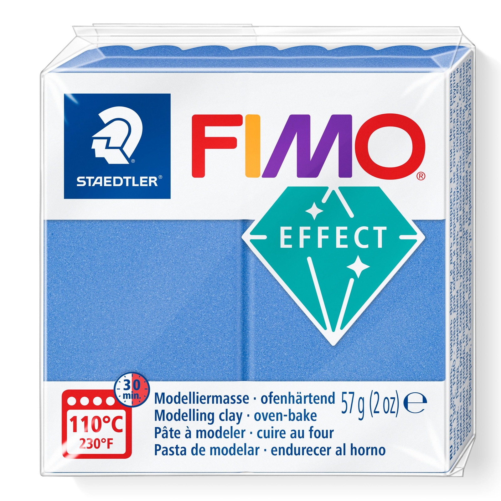 STAEDTLER 8010-31 FIMO Effect Oven-Hardening Polymer Modelling Clay - Metallic B