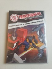 Transformers RID Collection Overloaded & Decepticon Island DVD New Sealed