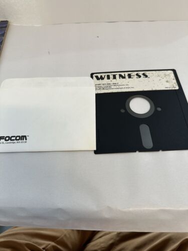 Infocom The Witness for Atari Complete 5.25" Disk Untested - Picture 4 of 6