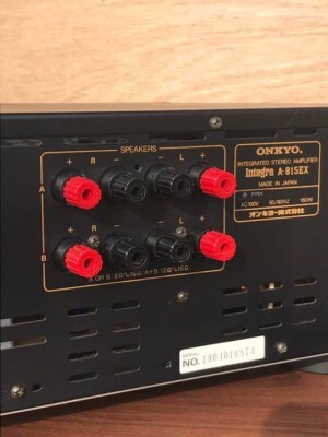Onkyo Integra A-815EX Amplifier AC 100V RARE Vintage from Onkyo Integra A-815EX Amplifier AC 100V RARE Vintage from