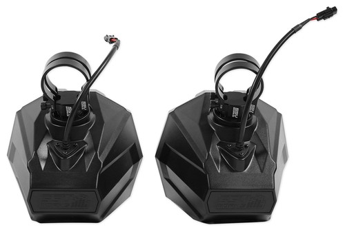 6.5" Roll Cage SSV Tower Speakers for Polaris General +Pod Enclosures+Red Grills - Picture 5 of 11