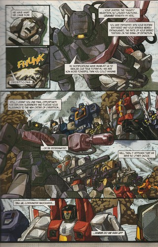 Dreamwave Productions Transformers Generación 1 Guerra y Paz Edición Nº 1 2003 - Imagen 16 de 24