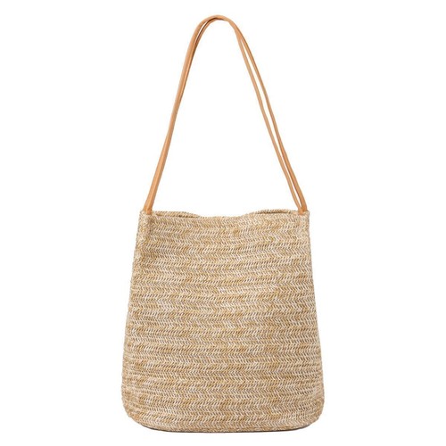 Womens Straw Bag Summer Beach Bag Woven Tote Bag Large Rattan Shoulder Bags New - Picture 13 of 16