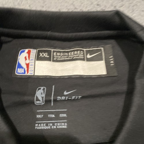 Nike Nba Portland Trailblazers Crewneck 2XL tall Player Issued Black - Picture 2 of 7