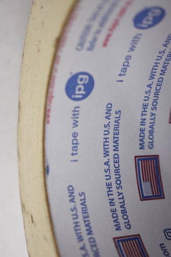 Lot Of 24 Intertape Polymer Group Natural Paint Masking Tape Rolls 2" Thick - Picture 6 of 7
