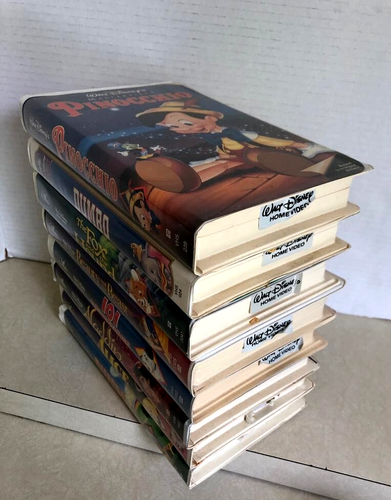 8 Disney BLACK DIAMOND The Classic VHS VCR Tapes Movies masterpiece - Picture 5 of 5