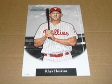2019 Bowman Sterling RETROSPECT JUMBO 5 X 7 16/49 RHYS HOSKINS PHILLIES