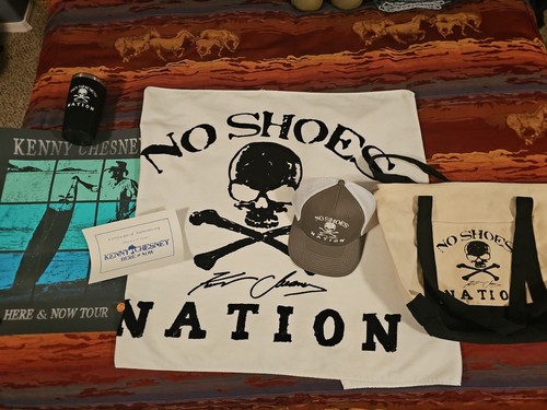 Kenny Chesney 2022 VIP NO SHOES NATION Hat Towel Coffee Mug Cup Poster Bag NEW - Picture 1 of 8