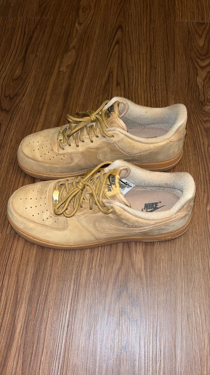Nike Air Force 1 Low “FLAX” - Size 9.5 (AA4061-200) | eBay