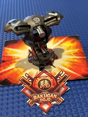 #ad Bakugan: New Vestroia Pyrus 🔥 Spindle 570G Grey Variant Maxus Helios $15.99