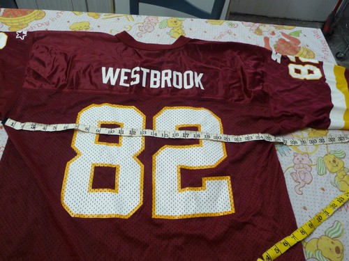 Vtg 90s Starter Washington Redskins Michael Westbrook Jersey Mens 2XL Commanders - Picture 9 of 10