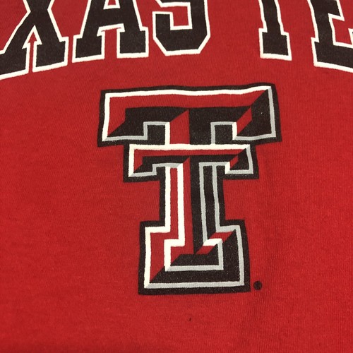 Texas Tech Red Raiders Classic TT Logo Champion T-shirt Men's M Short Sleeves - Bild 3 von 14