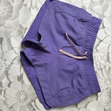 Lululemon Ivivva Purple Everyday Shorts Casual Lounge Pull On Girls Size 8