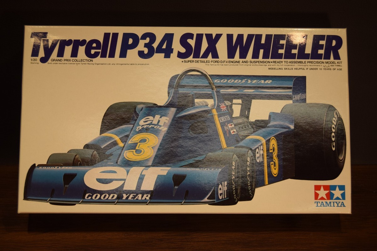 Tamiya F1 1/20 Tyrell P34 Six Wheeler Car Model Kit | eBay