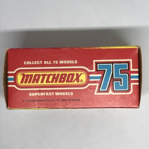 Lesney Matchbox Superfast No. 14 Mini-Ha-Ha 1975 Red - Made In England W/Box - Picture 18 of 19