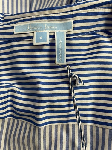 New blouse draper james size 8 shortslevees #4 - Picture 10 of 12