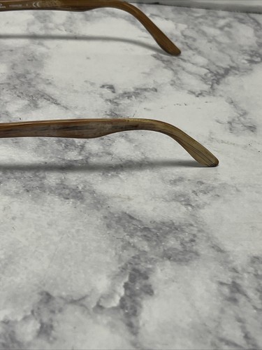 Ray Ban RB 8581 1000 52-18-140 Antique Gold Full Rim Eyeglasses Frame Only Read! - Picture 12 of 18