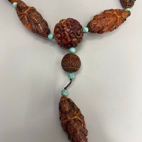 Exquisite handmade carved wax, Thousand Hand Guanyin handheld - Picture 6 of 9