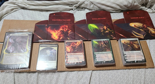 MTG Magic 3x Planeswalker Deck 20 Scheme Card & Tokens Set Archenemy Nicol Bolas