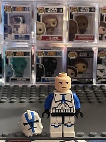 LEGO Star Wars 501st Legion Clone Trooper Minifigure 75002 75004