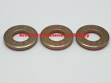 (100) 1/2 Grade 8 SAE EXTRA THICK HEAVY DUTY Flat Washers 1/2" Washer ZY