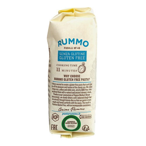 Rummo Gluten-Free Pasta Fusilli No.48 Corn & Brown Rice Fast & Free UK Delivery! - Picture 5 of 13