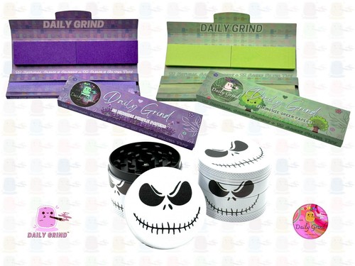 Molinillo magnético Skellington Face Scary 50 mm - 4 piezas metal tabaco regalo divertido - Imagen 19 de 20