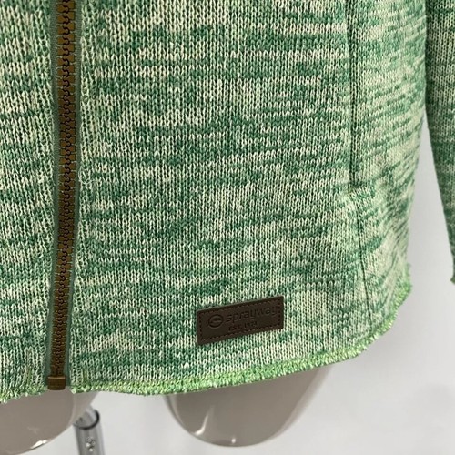 Sprayway Fleece Lined Green Knit Jacket Ladies Size UK 16 V.G.C.C - Picture 3 of 8