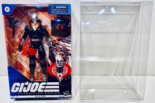 5 Box Protectors for G.I. JOE CLASSIFIED Action Figures Clear Display Cases - Picture 6 of 7