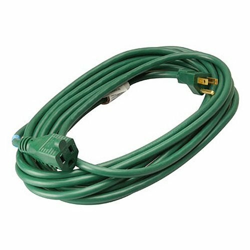 Master Ele 02352-05ME 20' 16/3 SJTW Green Outdoor 13A Extension Cord - Pack of 2 - Picture 2 of 4