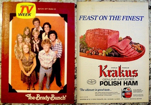 TV Guide 1977 The Brady Bunch Florence Henderson Robert Reed Regional NM/MT COA - Picture 2 of 10