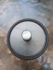 Shark NV22 NV22S NV22L NV27 LEFT or RIGHT WHEEL ASSEMBLY W/ PIN Gray OEM