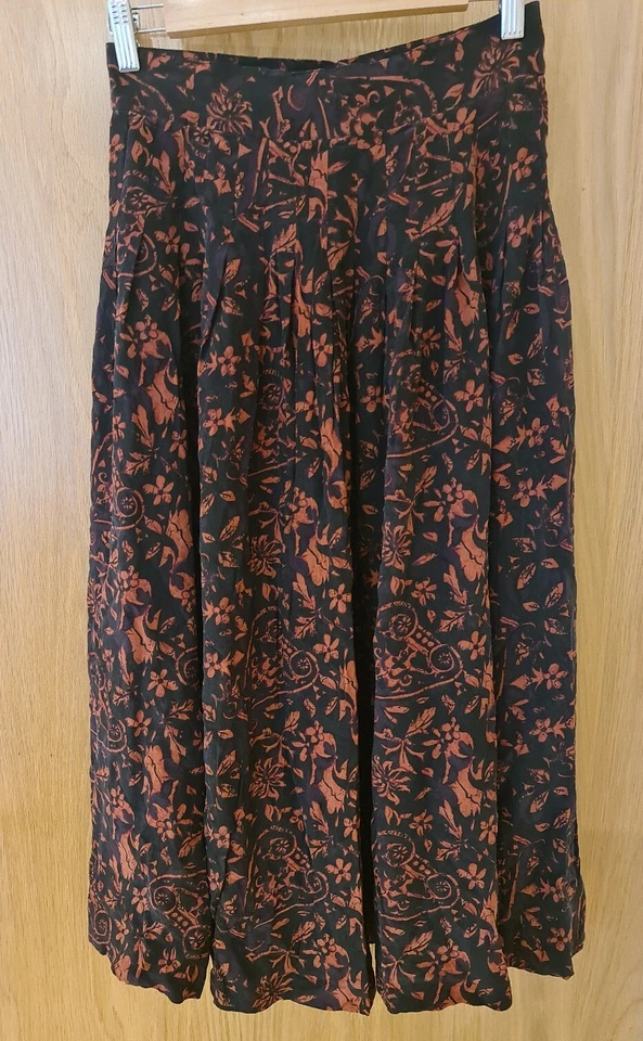 Vintage Monsoon Set Jacket Blouse & Maxi Skirt UK 8 - Image 3 of 4