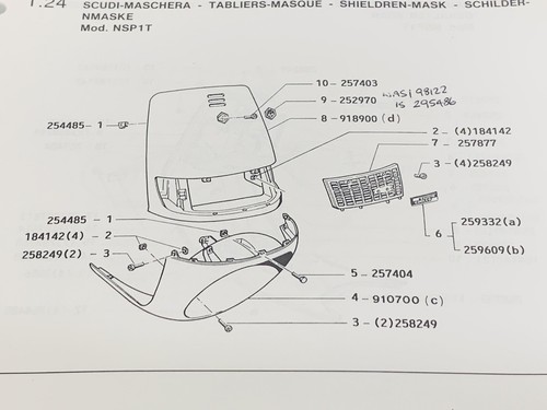 CATÁLOGO DE PIEZAS DE REPUESTO ILUSTRADAS PIAGGIO PIAGGIO 50 BUEN USADO - Imagen 3 de 6