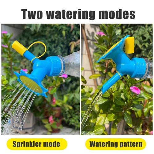 1pcs Ugello Bottiglia Spray Girasole Semplice Due Beccucci Giardinaggio Piante Irrigazione Tappo - Foto 10 di 18