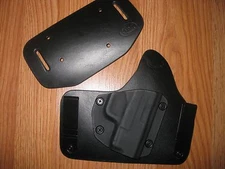 IWB/OWB combo Kydex/Leather Hybrid Holster adjustable retention for Smith&Wesson
