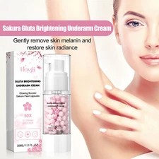 Hoygi Brightening Underarm Cream Lightens Dark Joints, Elbows And Armpits, White
