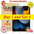 4X Tempered Glass Screen Protector For Apple iPad 10th 9th 8th 7th 6th Gen Air 5