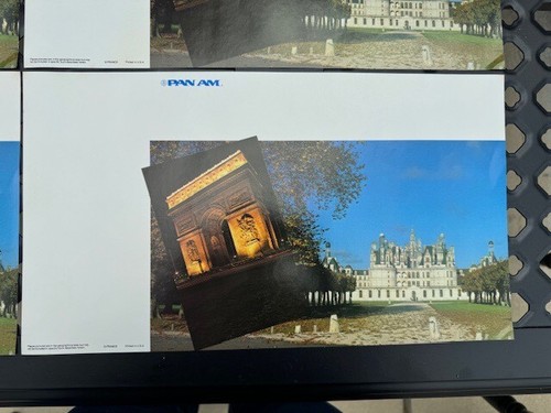 Vintage Pan Am Airlines Set of 4 Paper Placemats - Picture 2 of 5