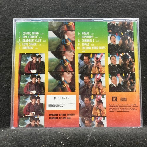 Cosmic Thing by B-52's (CD, 1989, Reprise) NEW SEALED - Picture 2 of 2