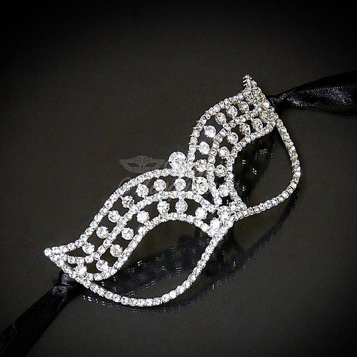 Crystal Masquerade Mask DM0011 - Picture 1 of 4