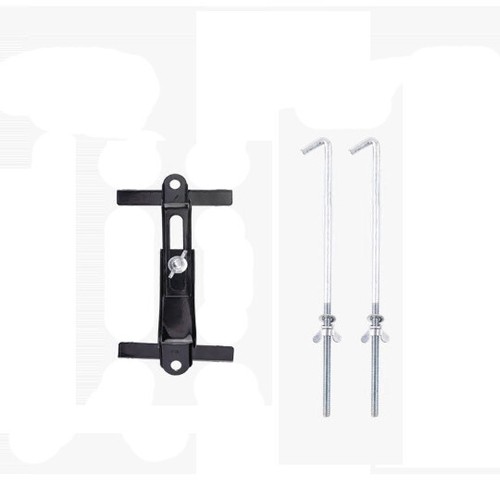 Kits de soporte de metal estabilizador de montaje en rack de almacenamiento de automóvil ajustable - Imagen 8 de 12