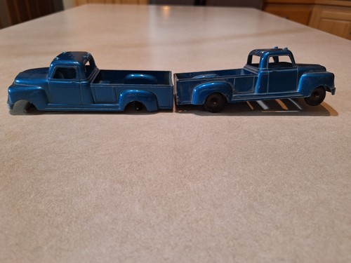 Zwei Structo Pickup Truck: 6" lang: Oldtimer 50er Jahre: fehlende Reifen - Bild 18 von 18